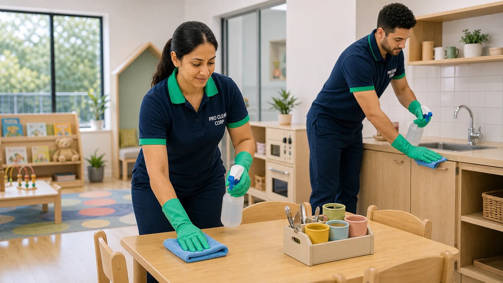 Childcare Cleaning commercial cleaning services in Gordon