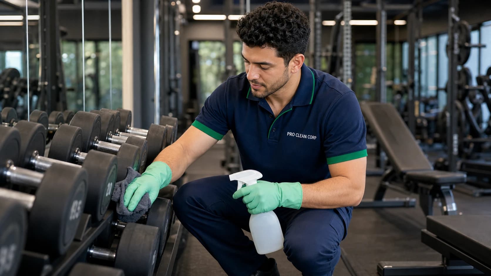 Gym Cleaning Overview Gordon