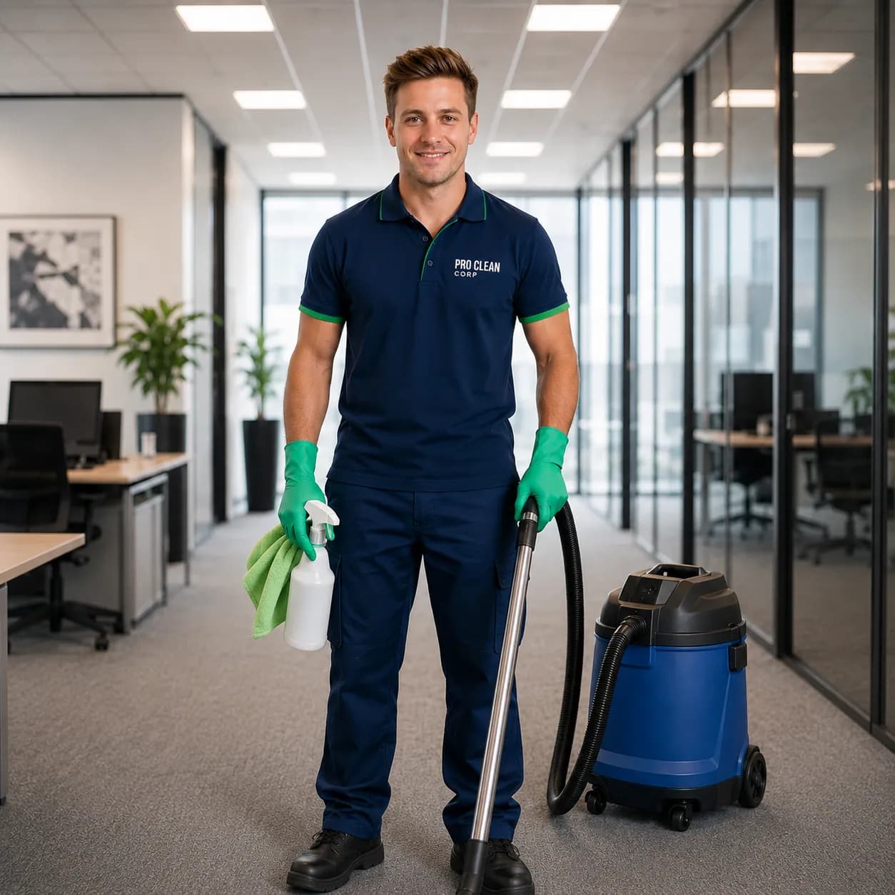 Professional commercial cleaning services in Gordon - Pro Clean Corp