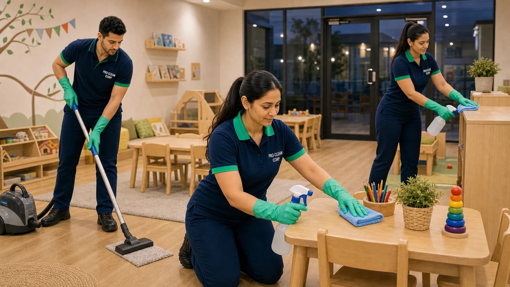 What is Childcare Cleaning and Inclusions