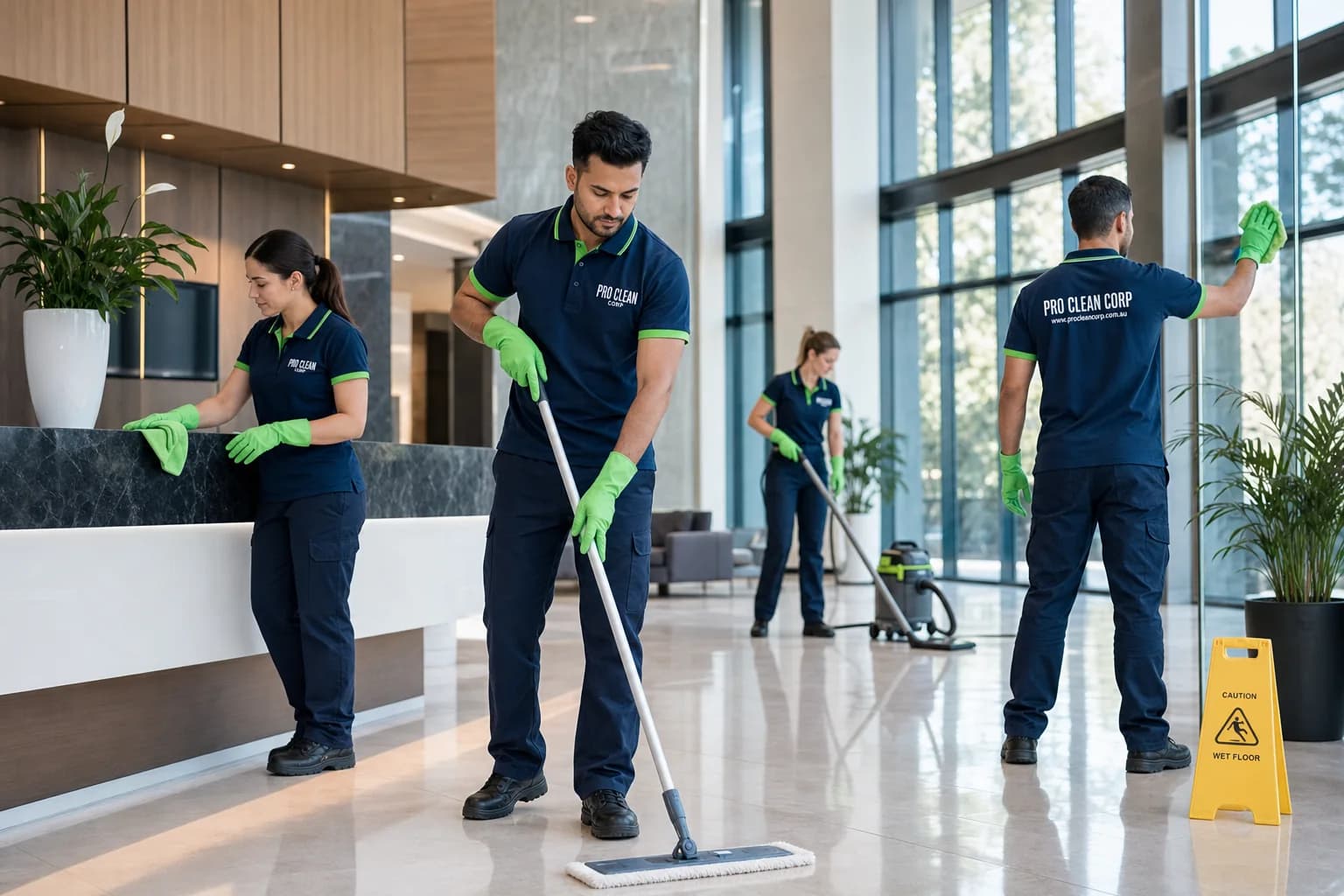 Commercial Cleaning Overview Gordon