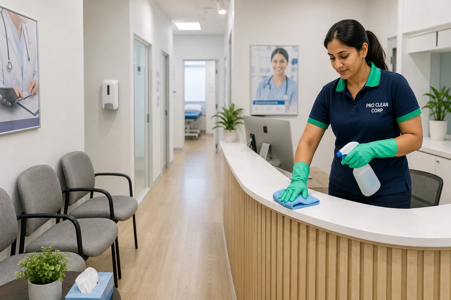 Medical Centre Cleaning specific areas covered
