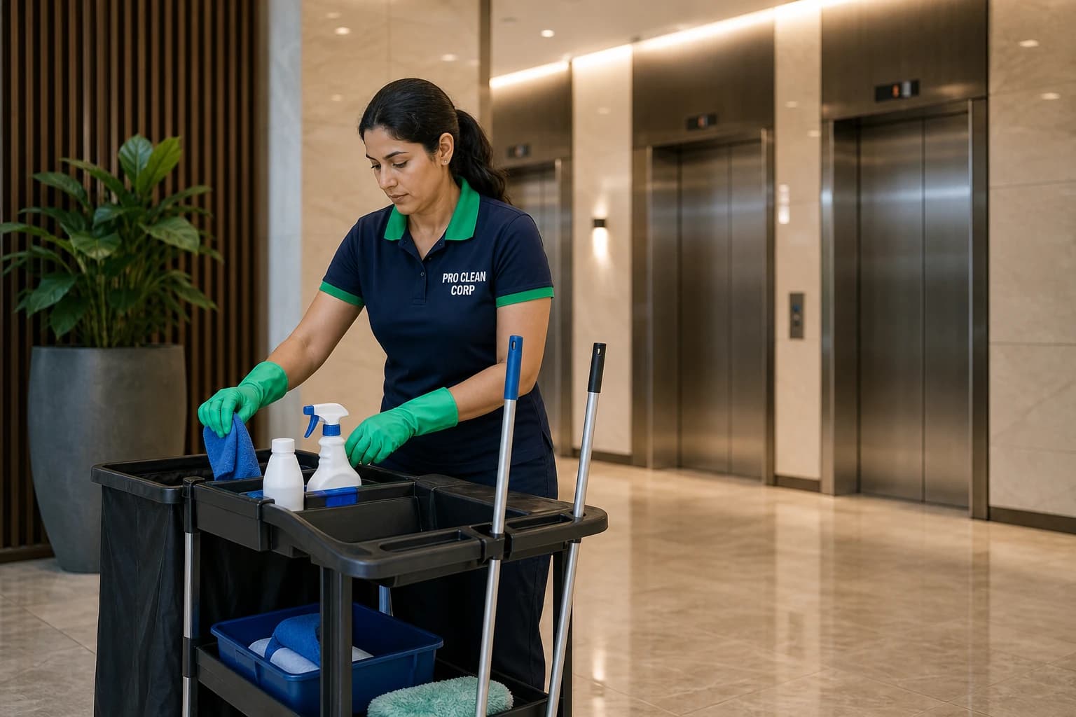Our Cleaning Process in Action