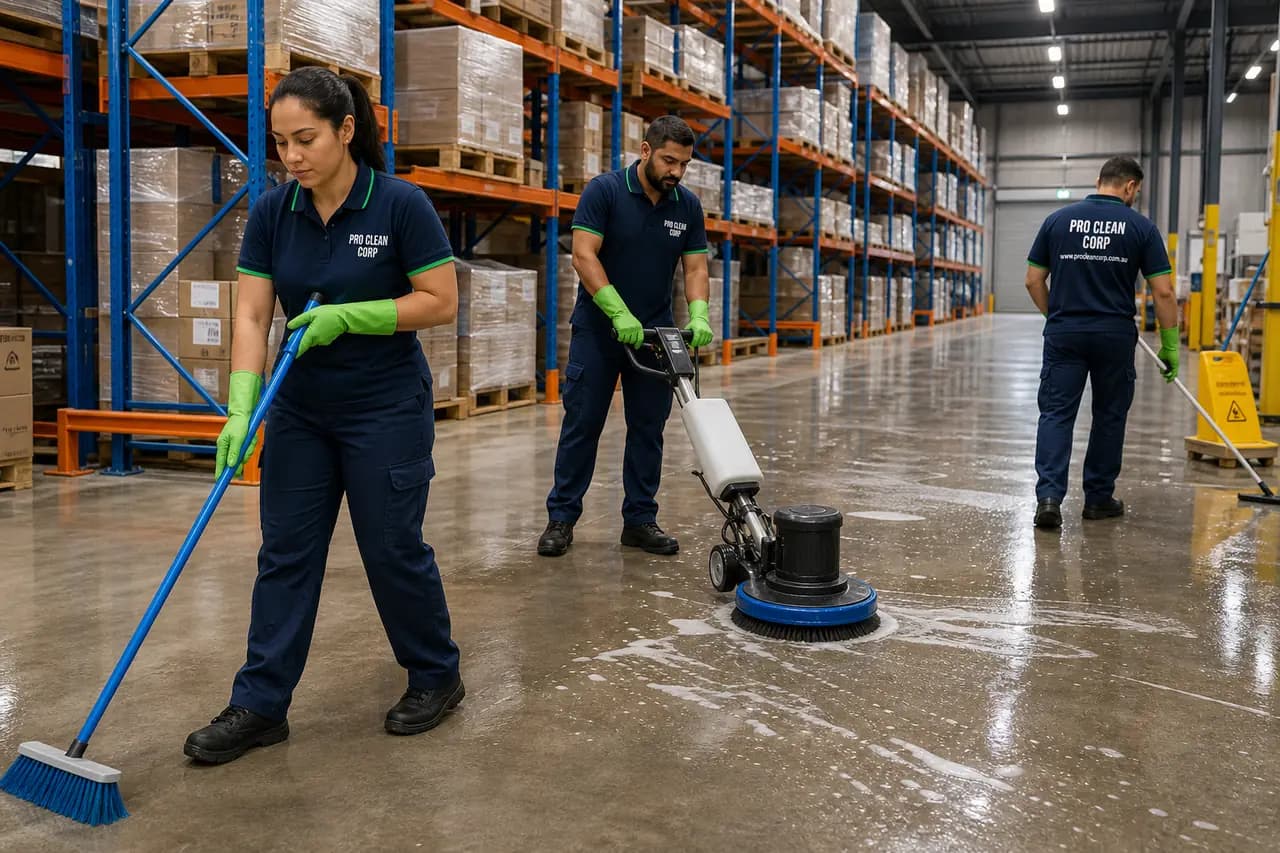Warehouse Cleaning specific areas covered